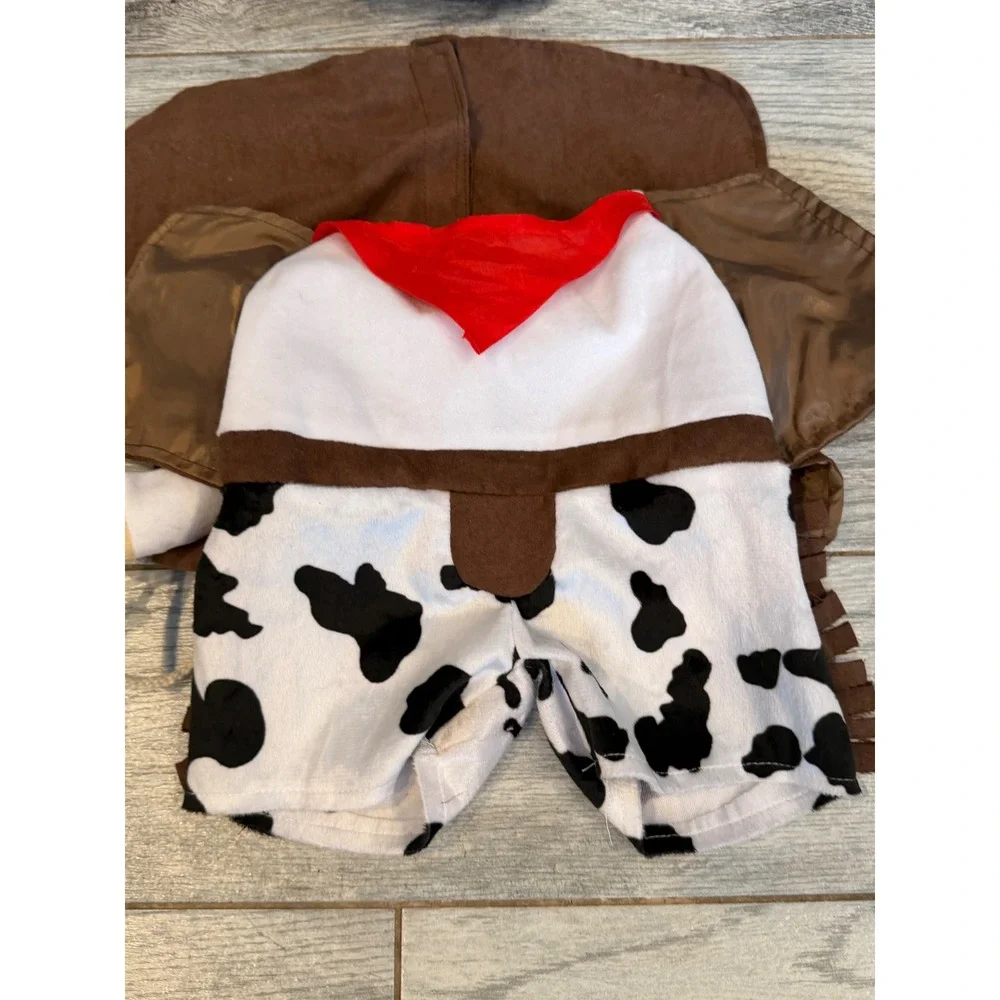 Cowboy Dog Costume Large Hat Chaps Western Halloween Outfit Pet Witch Crafters